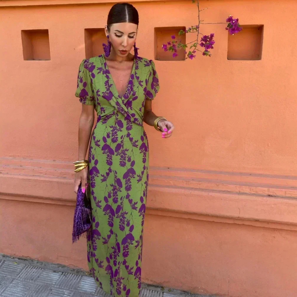 Lavanda | Vestido acampanado