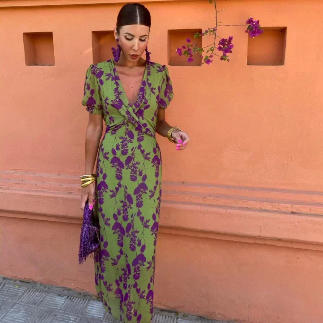 Lavanda | Vestido acampanado