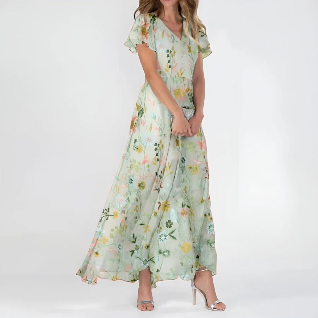 Susan | Vestido de lujo que disimula la barriga
