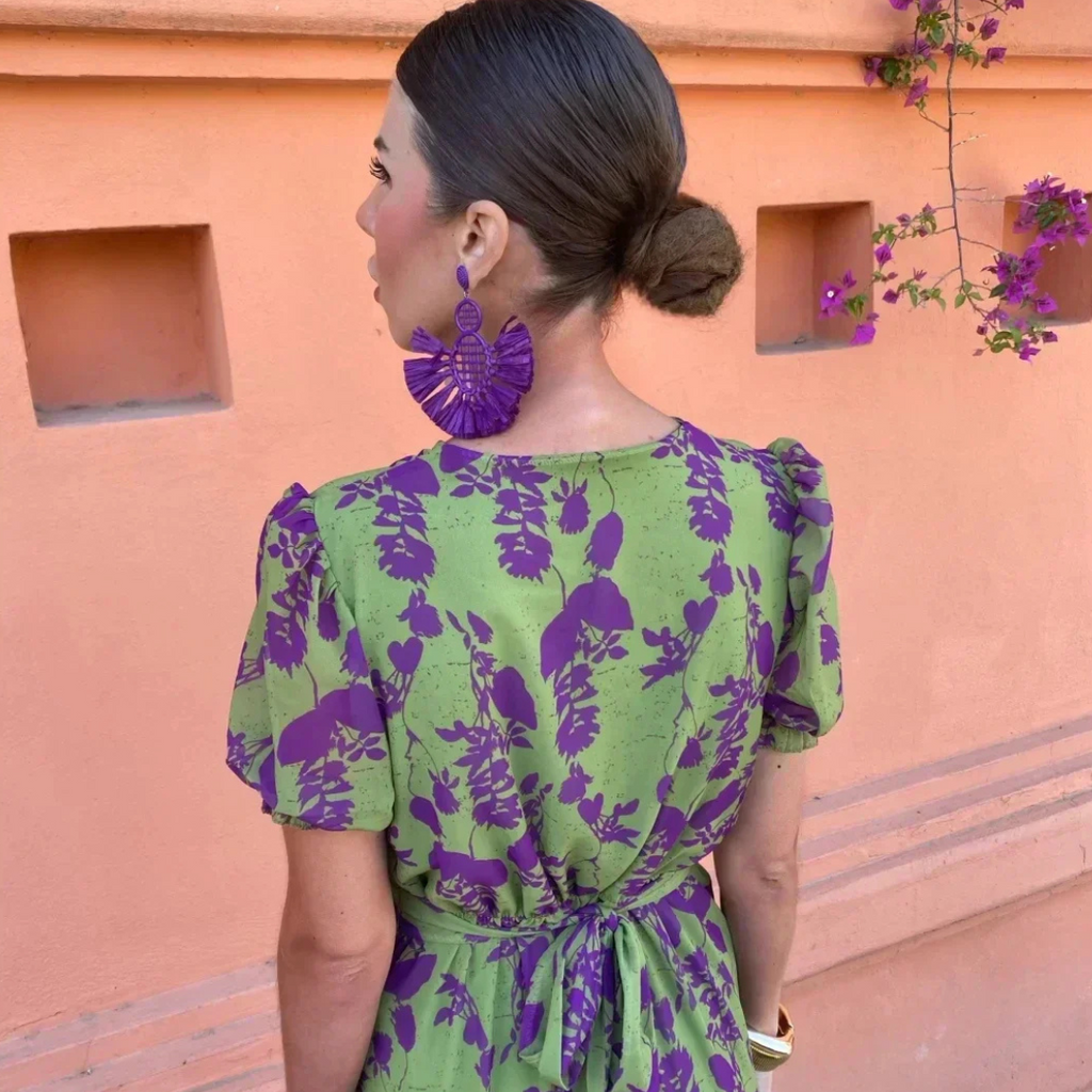 Lavanda | Vestido acampanado