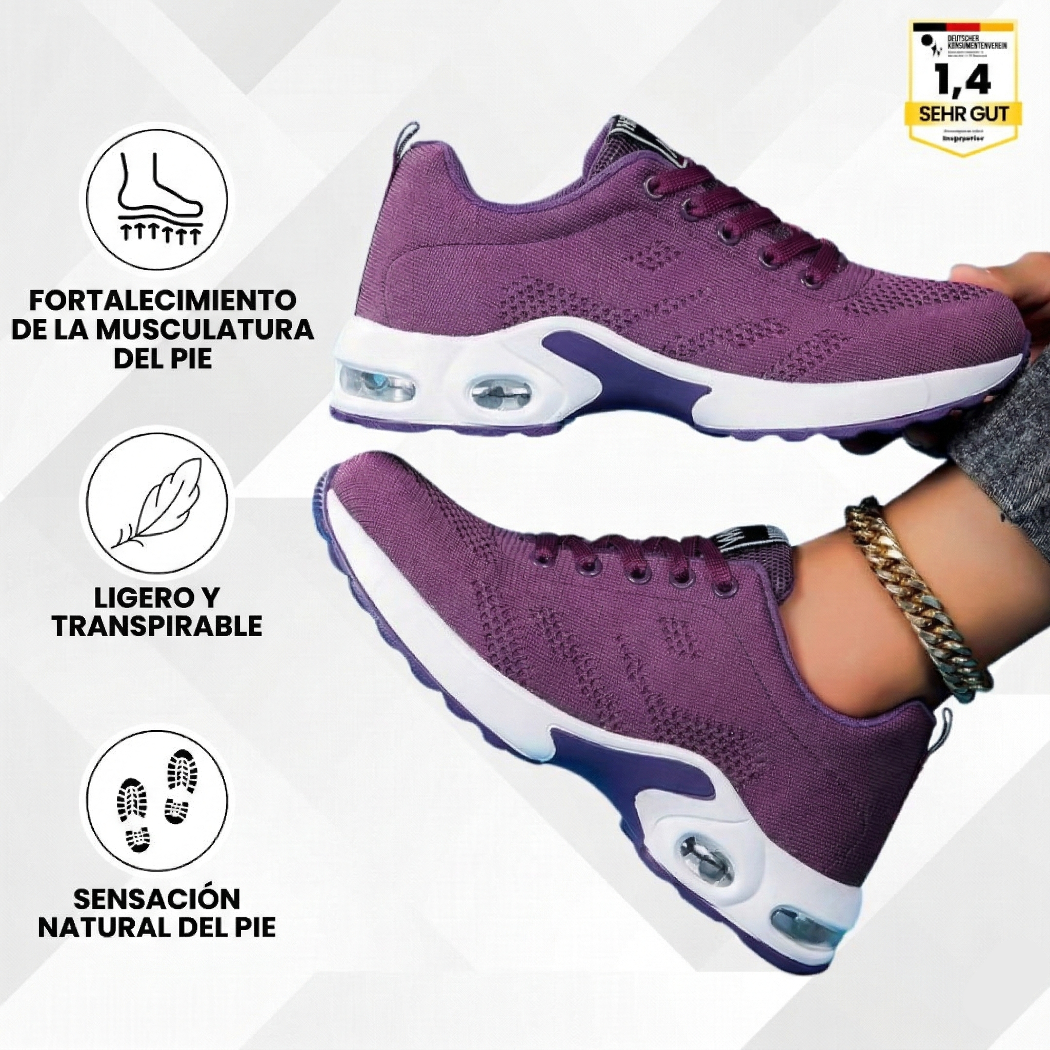 OrthoCare - Zapatos ergonómicos para el alivio del dolor