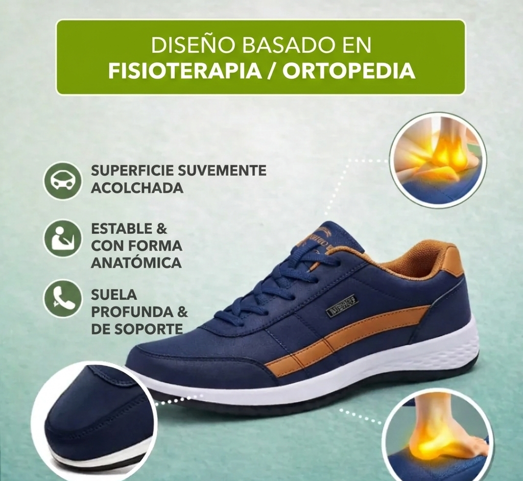 OrthoX - Calzado de confort para el alivio del dolor - Unisex | Diseño Ergonómico