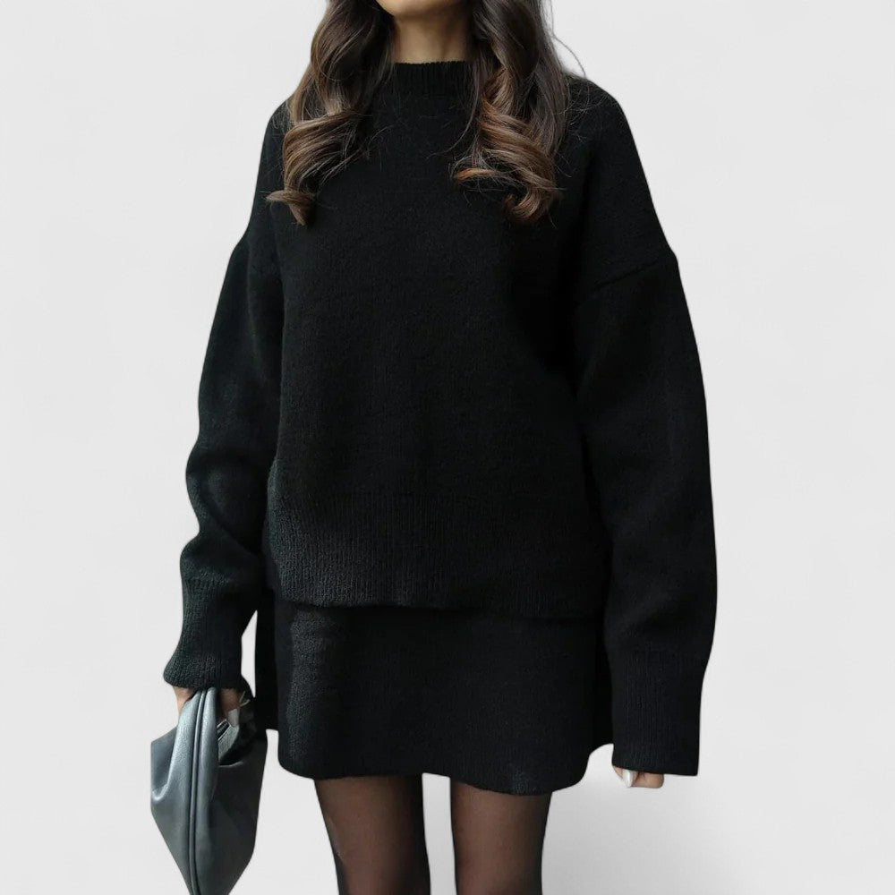 Magda Conjunto de punto acogedor