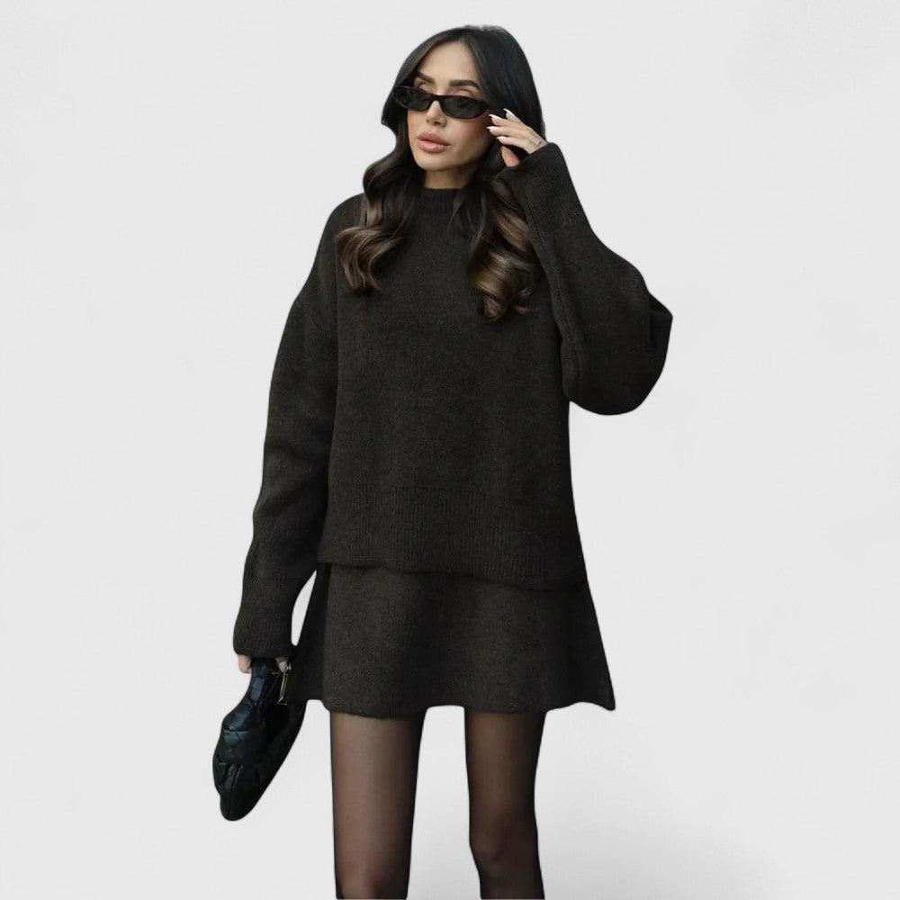 Magda Conjunto de punto acogedor