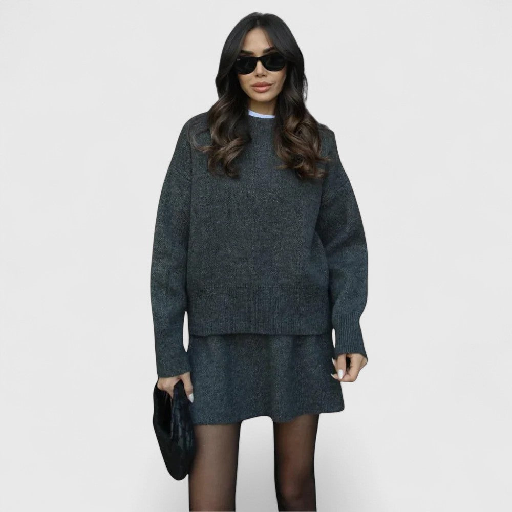 Magda Conjunto de punto acogedor