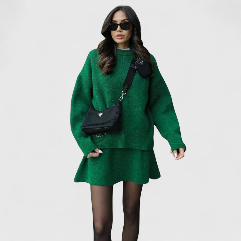 Magda Conjunto de punto acogedor