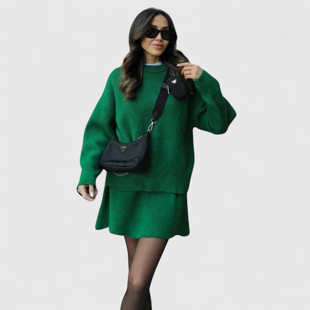 Magda Conjunto de punto acogedor