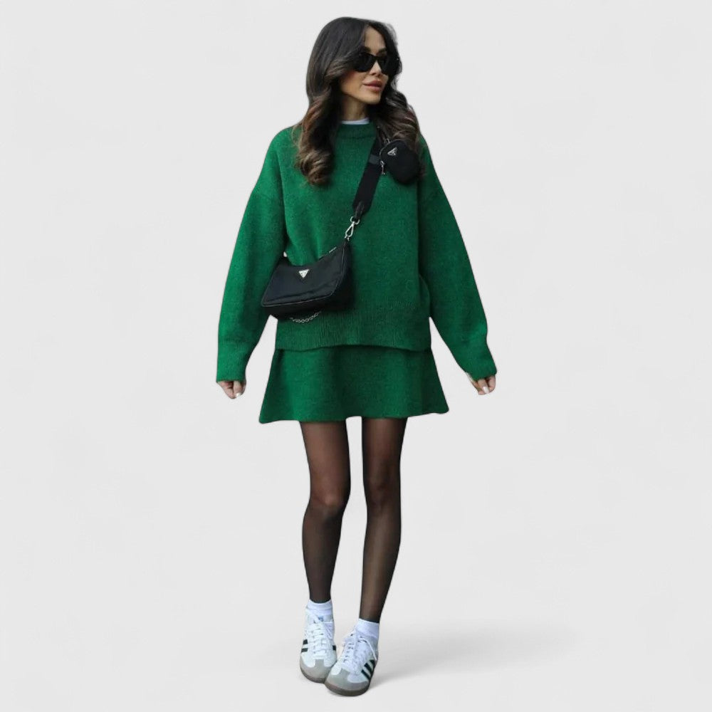 Magda Conjunto de punto acogedor