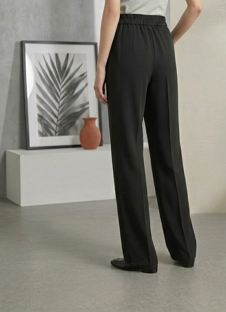 Maria | Pantalon de traje para mujer con cintura alta — estilo profesional y favorecedor.