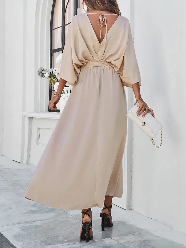 Vera | Vestido primaveral con cuello en V